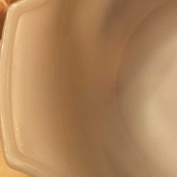 Vintage glass bake bowl - Picture 3 of 7